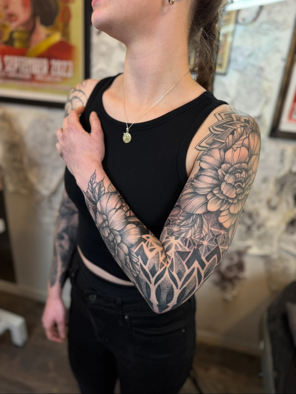 Tatouage graphic art par ATAKX