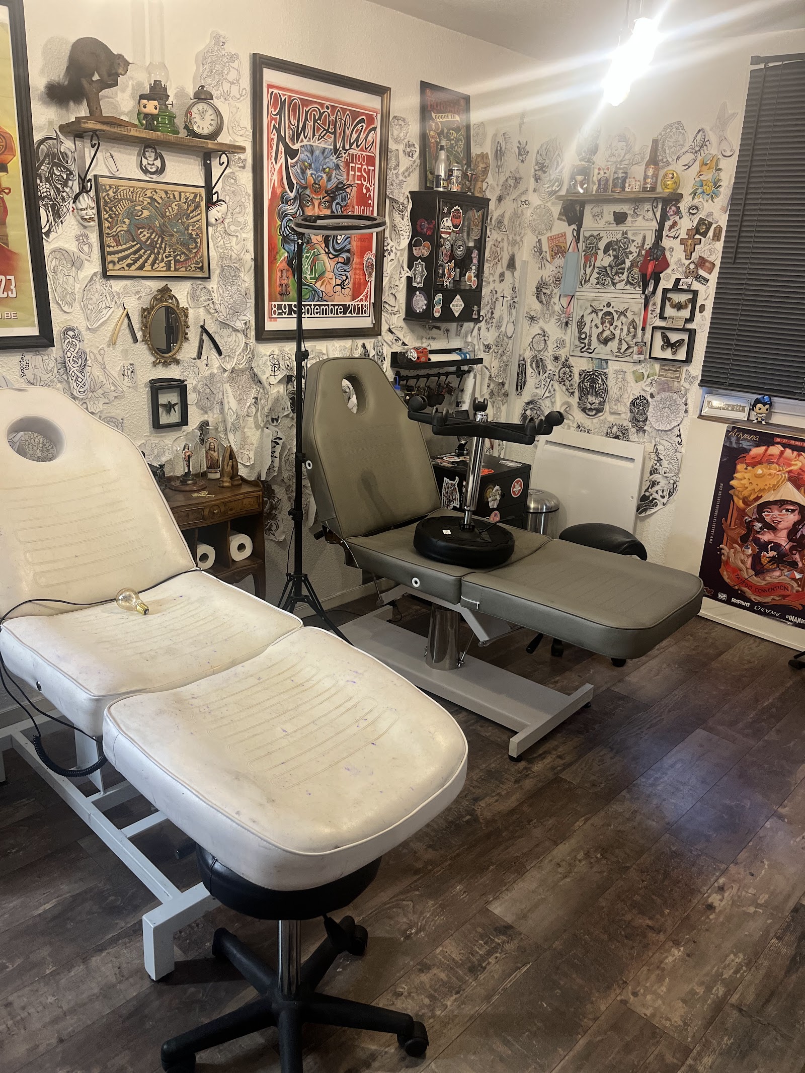 Tatouage ornemental &eacute;paule par ATAKX